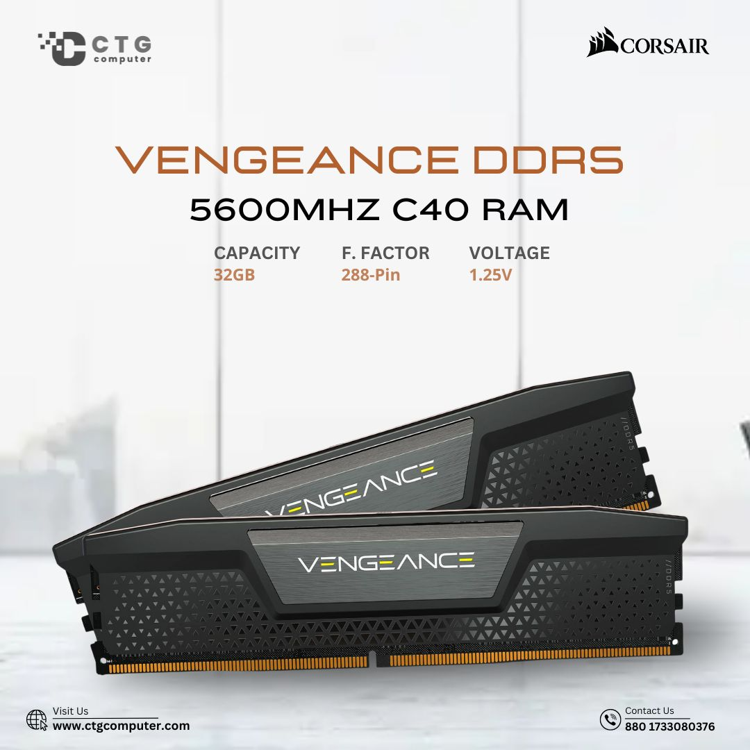 Corsair VENGEANCE DDR5 Ram