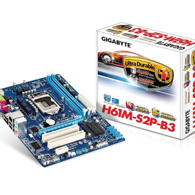 Gigabyte GA-H61M-S DDR3 Micro ATX Motherboard