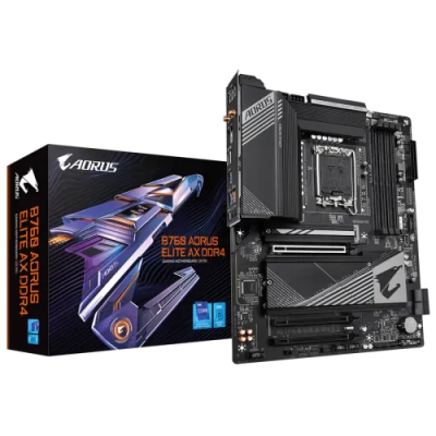 GIGABYTE B760 AORUS ELITE AX DDR4 13th Gen & 12th Gen ATX Motherboard