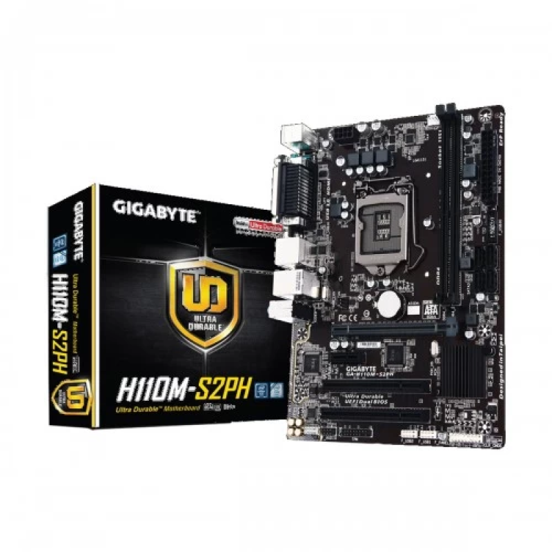 Gigabyte GA-H110M S2PH-DDR4 Motherboard