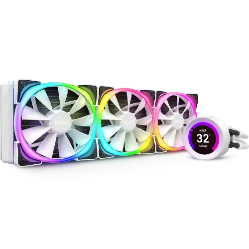 NZXT Kraken Z73 RGB 360mm All-in-One Liquid CPU Cooler White