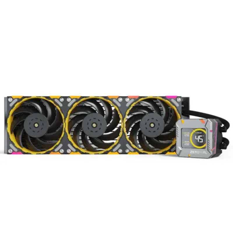 Yeston Zeaginal Zeus GE 360mm ARGB Liquid Cooler with LED Display