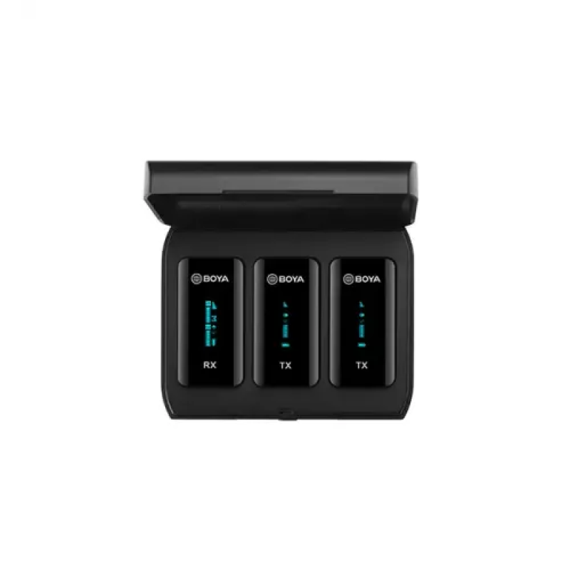 BOYA BY-XM6-K2 2.4GHz Ultracompact Wireless Microphone System Kit