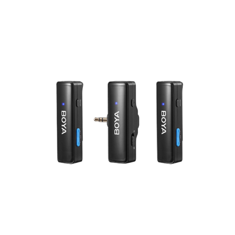 BOYA BOYALINK A2 All-in-one Design Wireless Microphone System without charging case